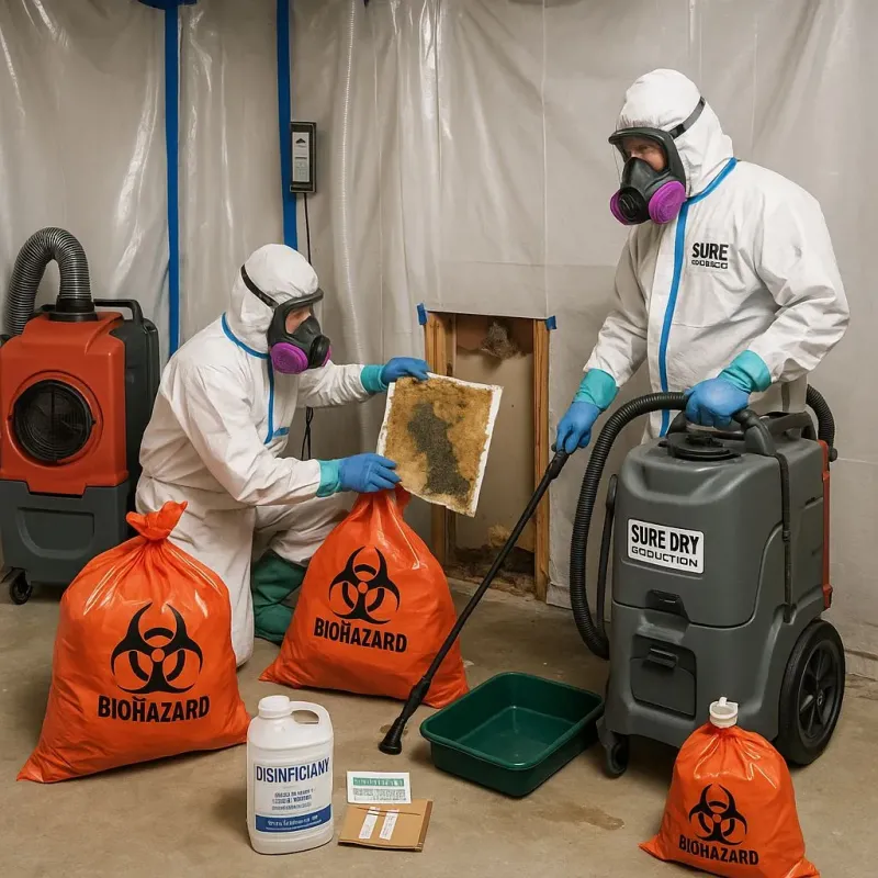 Contaminated Water Handling Protocols process in Edison, NJ