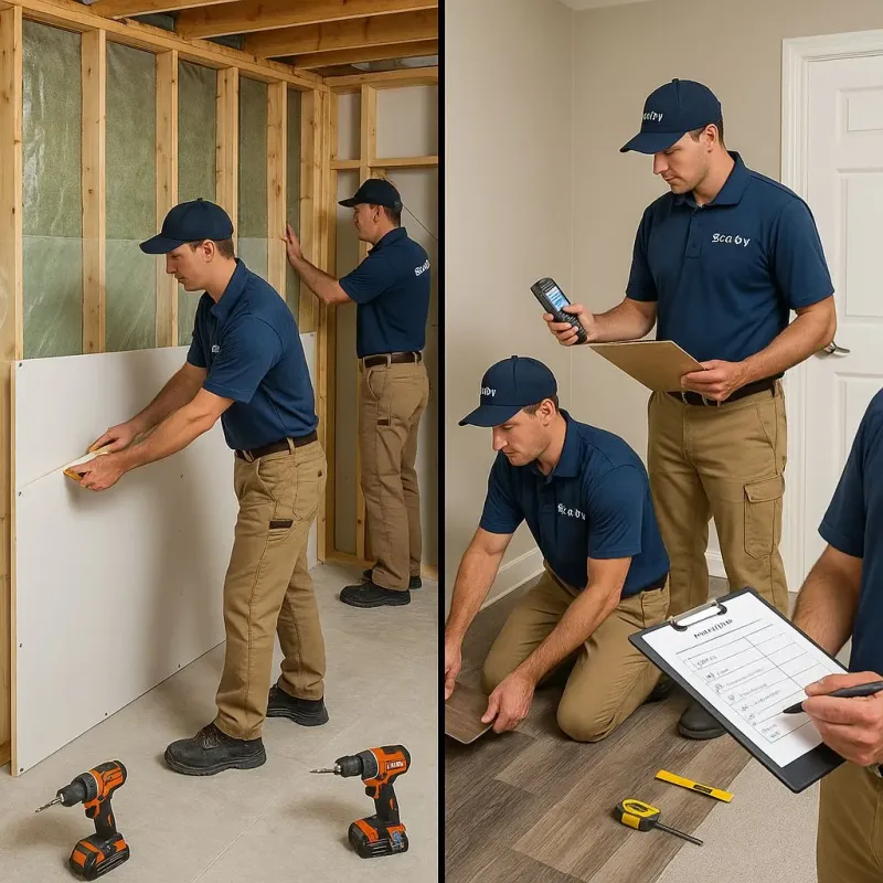 Repairs and Reconstruction process in Edison, NJ